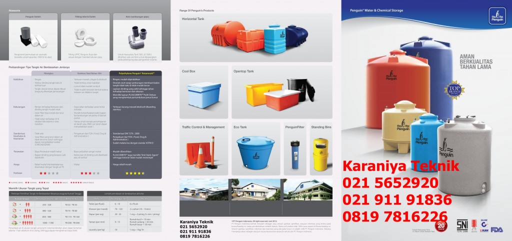 Semua Produk Tangki Penguin